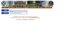 Tablet Screenshot of cityofstatesboro.sophicity.com